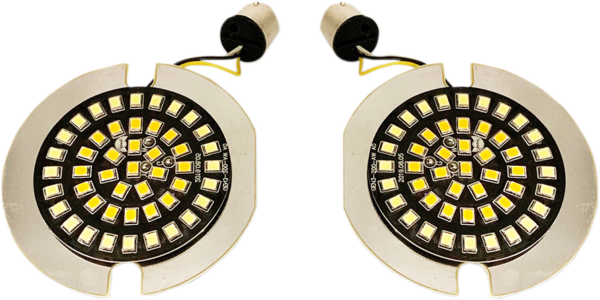 Front Dual Ring Turn Signal Inserts