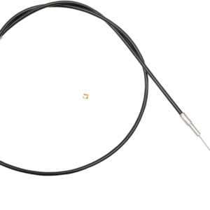 Black Vinyl Braided Handlebar Idle Cable