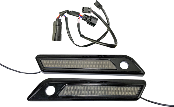 Saddlebag Latch Dual Color Accent Lights