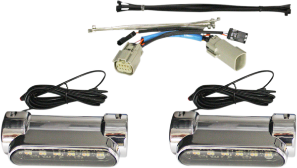 Dynamic Amber/White Engine Guard LEDs