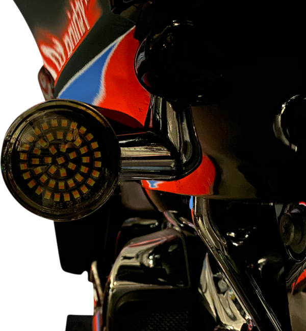 Genesis? 4 Amber/White LED Turn Signal Inserts