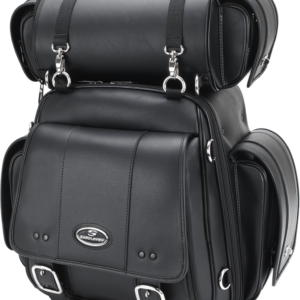 Sissy Bar Bag with Roll Bag