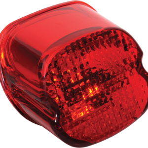 Laydown Taillight Lens with Bottom Tag Lens