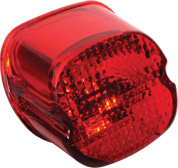 Laydown Taillight Lens with Bottom Tag Lens