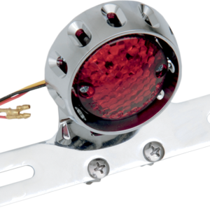 Custom Bobber Led Taillight and License Plate Mount
