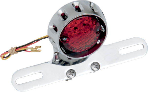 Custom Bobber Led Taillight and License Plate Mount
