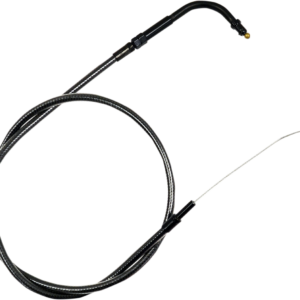 Midnight Braided Handlebar Throttle Cable