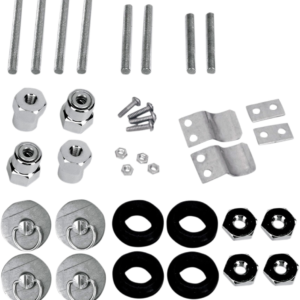 S4 Quick-Disconnect Saddlebag Docking Post and Fastener Kit for Harley