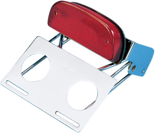 Custom Taillight and Chrome Bracket Assembly