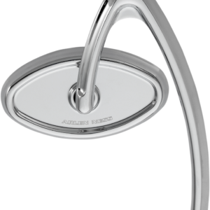 Beveled Short Stem Mirror