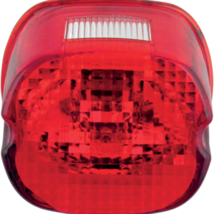 Laydown Taillight Lens with Top Tag Window