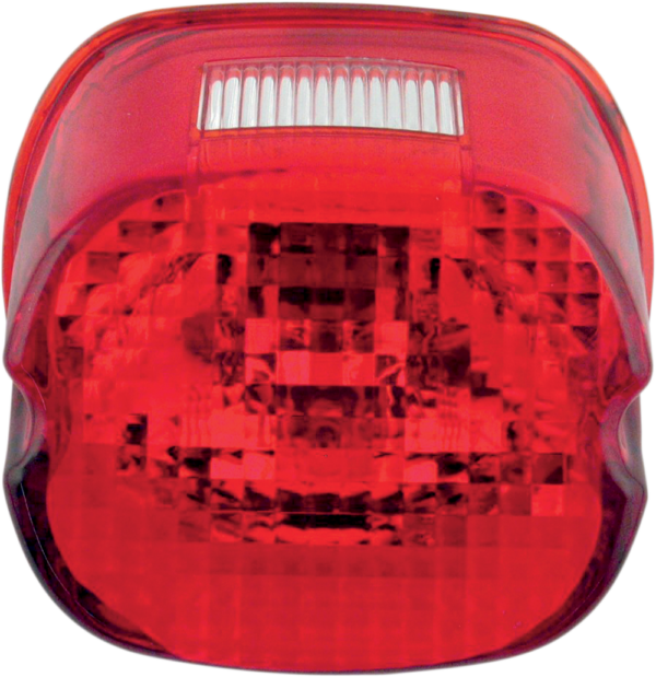 Laydown Taillight Lens with Top Tag Window