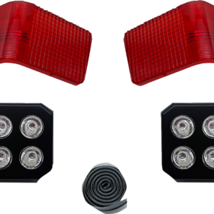 LED Tour-Pak Run/Brake Lights with Lenses