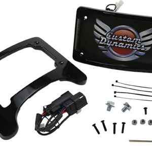 Turn Signal Eliminator with Tri Radius Illuminated Plate Frame